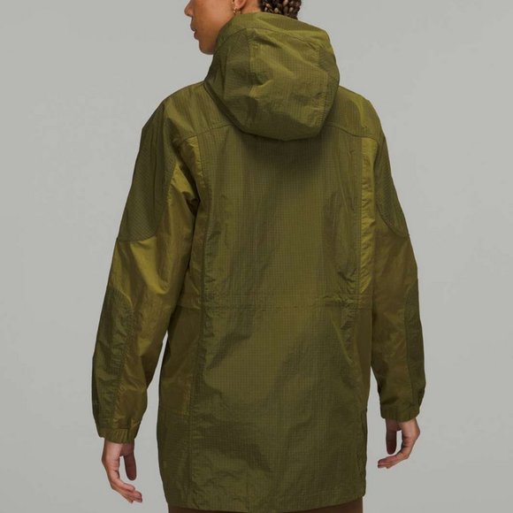 Lululemon Ripstop Relaxed-Fit Jacket Juniper Green - Picture 2 of 6